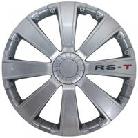 AutoStyle wieldoppen RS T 13 inch ABS zilver set van 4