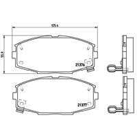 toyota Remblokken set P83020