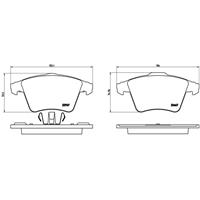 Volkswagen Remblokken set