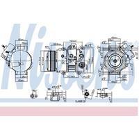 Kompressor, Klimaanlage | NISSENS (89148)