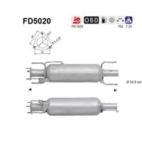 Ruß-/Partikelfilter, Abgasanlage AS FD5020
