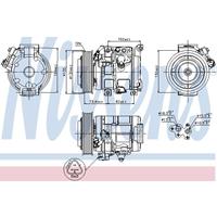 toyota Compressor, airconditioning 89250
