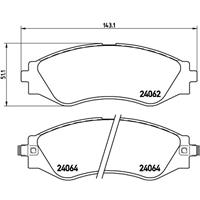 chevrolet Remblokken set