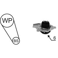 Wasserpumpe + Zahnriemensatz | AIRTEX (WPK-195801)