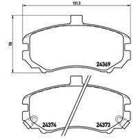 hyundai Remblokken set P30029