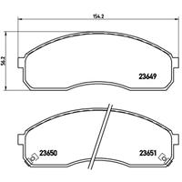 kia Remblokken set P30012