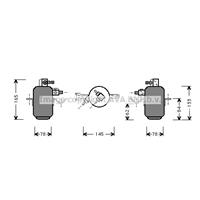 Trockner, Klimaanlage AVA MSD003