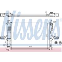 NISSENS Wasserkühler 65557A Kühler,Motorkühler VOLVO,V70 II SW,S60 I,S80 I TS, XY,XC70 CROSS COUNTRY