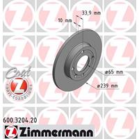 Bremsscheibe 'COAT Z' | Zimmermann (600.3204.20)
