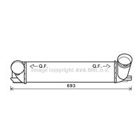 Ladeluftkühler AVA BWA4473
