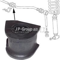 jpgroup Lagerbus, stabilisator CLASSIC JP GROUP, Diameter (mm)20mm, Inbouwplaats: Binnen, u.a. für VW