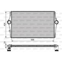 Valeo Ladeluftkühler 818283 Intercooler VOLVO,V70 II SW,S60 I,S80 I TS, XY