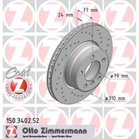 Remschijf SPORT REMSCHIJF COAT Z Zimmermann, Remschijftype: Binnen geventileerd, u.a. für BMW