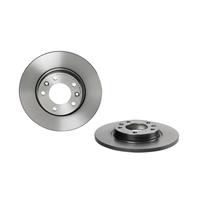 Remschijf COATED DISC LINE BREMBO, Remschijftype: Massief, u.a. für Mazda