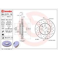 Bremsscheibe 'COATED DISC LINE' | BREMBO (09.C424.11)