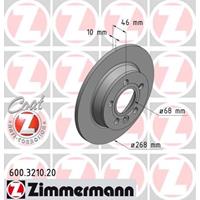 Bremsscheibe 'COAT Z' | Zimmermann (600.3210.20)