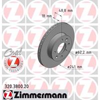 Bremsscheibe 'COAT Z' | Zimmermann (320.3800.20)