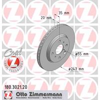 Bremsscheibe 'COAT Z' | Zimmermann (180.3021.20)
