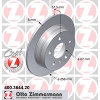 Bremsscheibe 'COAT Z' | Zimmermann (400.3644.20)