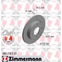 Bremsscheibe 'COAT Z' | Zimmermann (380.2167.20)