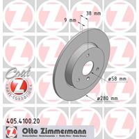 Bremsscheibe 'COAT Z' | Zimmermann (405.4100.20)
