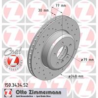 Remschijf SPORT REMSCHIJF COAT Z Zimmermann, Remschijftype: Binnen geventileerd, u.a. für BMW