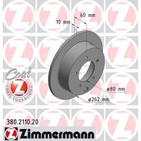 Bremsscheibe 'COAT Z' | Zimmermann (380.2110.20)