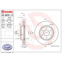 Bremsscheibe 'COATED DISC LINE' | BREMBO (09.B842.41)