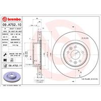 Bremsscheibe 'COATED DISC LINE' | BREMBO (09.A818.11)