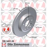 Remschijf COAT Z Zimmermann, Remschijftype: Binnen geventileerd, u.a. für BMW