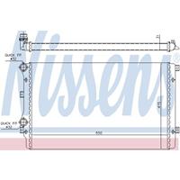 Kühler, Motorkühlung | NISSENS (65280A)