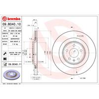 Remschijf COATED DISC LINE BREMBO, Remschijftype: Binnen geventileerd, u.a. für BMW