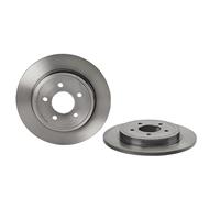 Remschijf COATED DISC LINE BREMBO, Remschijftype: Massief, u.a. für Honda, Acura