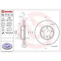 Bremsscheibe 'COATED DISC LINE' | BREMBO (09.7226.11)