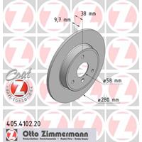 Bremsscheibe 'COAT Z' | Zimmermann (405.4102.20)