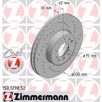 Remschijf SPORT REMSCHIJF COAT Z Zimmermann, Remschijftype: Binnen geventileerd, u.a. für BMW