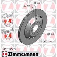 Audi Remschijf Formula Z links