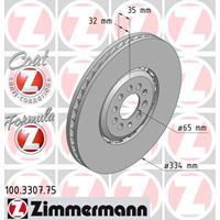 Bremsscheibe Vorderachse links Zimmermann 100.3307.75