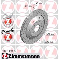 audi Remschijf Formula Z rechts 100335070