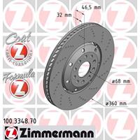 Bremsscheibe 'FORMULA Z COAT Z' | Zimmermann (100.3348.70)