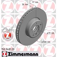 Remschijf COAT Z Zimmermann, Remschijftype: Binnen geventileerd, u.a. für BMW