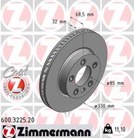 Bremsscheibe 'COAT Z' | Zimmermann (600.3225.20)