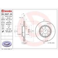 Bremsscheibe 'COATED DISC LINE' | BREMBO (09.5579.21)