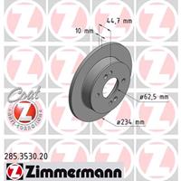 Bremsscheibe 'COAT Z' | Zimmermann (285.3530.20)