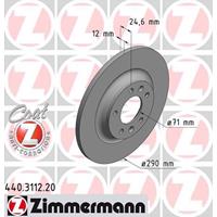 Bremsscheibe 'COAT Z' | Zimmermann (440.3112.20)