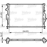 Valeo Wasserkühler 735374 Kühler,Motorkühler FORD,VOLVO,LAND ROVER,MONDEO IV Turnier BA7,S-MAX WA6,FOCUS III Turnier,GALAXY WA6,FOCUS III,C-MAX II