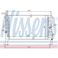 Radiateur NISSENS 63092