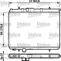 Kühler, Motorkühlung Valeo 732906