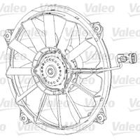 Lüfter, Motorkühlung | Valeo (696091)