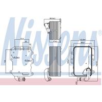 Ölkühler, Motoröl | NISSENS (90807)